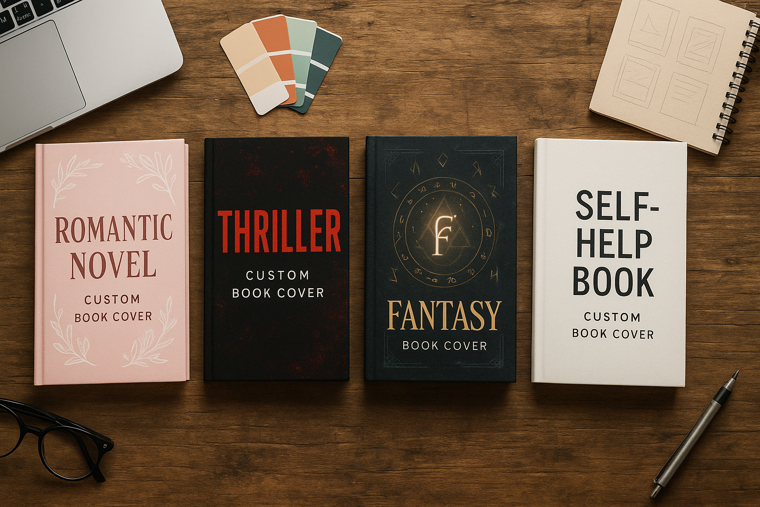 Custom Book Covers That Sell: Affordable Designs for All Genres