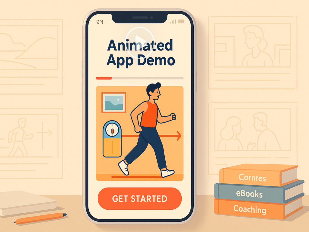 Showing how great app promo videos connect, explain, and inspire action.

