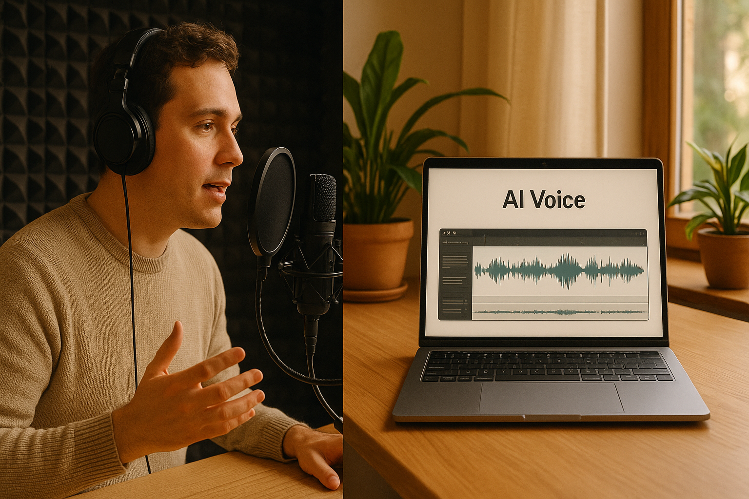 Human Voice Over vs AI Voice Over: Which Is Right for Your Brand in 2025?