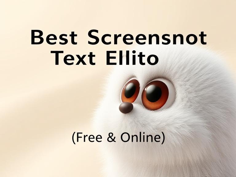 Best Screenshot Text Editor to Modify or Add Text Easily (Free & Online)